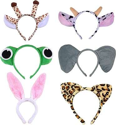 6 pièces bandeaux oreilles d'animaux cadeaux de fête pour enfants tout petits et adultes. Recherchez-vous des produits de qualité sans vous ruiner ? DIAYTAR COTE D'IVOIRE  est là pour vous ! Notre boutique en ligne propose une large gamme de produits discount, de la maison à l'électroménager en passant par l'informatique, la mode et les gadgets. Faites des économies avec nous !
