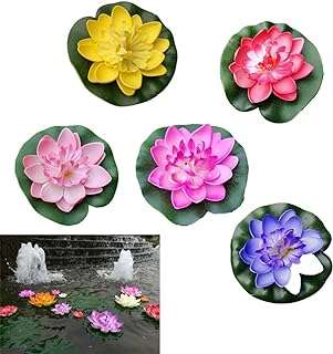 Fleurs de lotus artificielles décor d'étang flottant réaliste nénuphar jardin maison. Chez DIAYTAR COTE D'IVOIRE, nous croyons que le shopping discount ne devrait pas signifier sacrifier la qualité. Parcourez notre boutique en ligne pour trouver des prix imbattables sur une large sélection de produits, allant de l'électroménager à la mode. Achetez malin avec DIAYTAR COTE D'IVOIRE  !