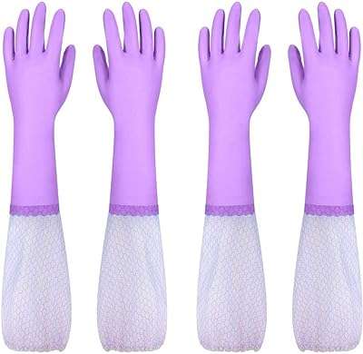 Gants de vaisselle réutilisables sans latex avec poignets longs et doublure en coton. DIAYTAR COTE D'IVOIRE, l'adresse incontournable pour tous les amateurs de mode à petit prix. Découvrez notre large sélection de vêtements et accessoires tendances pour hommes et femmes, et exprimez votre style sans vous ruiner. Du casual chic au streetwear, notre boutique en ligne vous offre la possibilité de rester à la pointe de la mode à prix discount. Faites-vous plaisir sans vous soucier du coût !