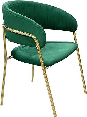 Chaises de salle à manger en acier inoxydable matelassé en velours avec pieds dorés pour (vert). Préparez-vous à économiser gros avec DIAYTAR COTE D'IVOIRE  ! Notre boutique en ligne généraliste propose une large sélection de produits discount, des indispensables de la maison aux appareils électroménagers dernier cri, en passant par l'informatique et les articles de mode tendance. Ne manquez pas nos offres exceptionnelles !