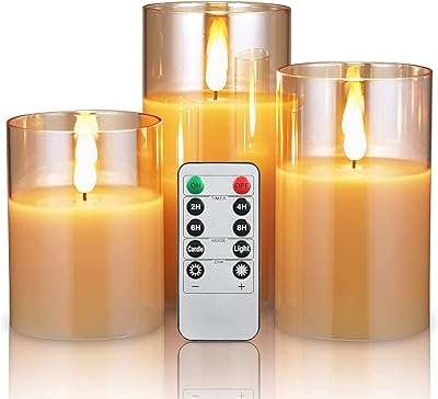 Bougies led sans flamme à piles ensemble de bougies en verre. DIAYTAR COTE D'IVOIRE  est votre complice pour des achats malins. Explorez notre boutique en ligne et dénichez des affaires incroyables sur une gamme variée de produits, allant de l'informatique à la maison en passant par la mode. Optez pour des produits de qualité à prix discount, sans compromis.