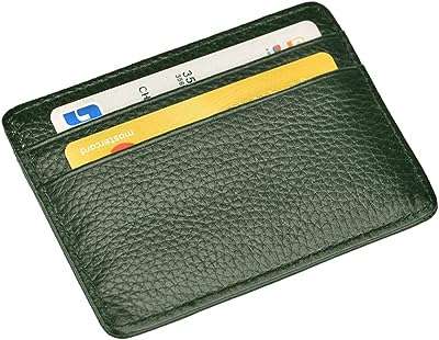 Portefeuille fin en cuir avec porte cartes d'identité gris chiné avec fenêtre d'identification. DIAYTAR COTE D'IVOIRE  : votre destination en ligne pour des achats discount en toute facilité. Explorez notre vaste sélection de produits comprenant des articles pour la maison, des appareils électroniques, des vêtements à la mode et bien plus encore. Profitez des meilleurs prix et faites de bonnes affaires chez DIAYTAR COTE D'IVOIRE  !
