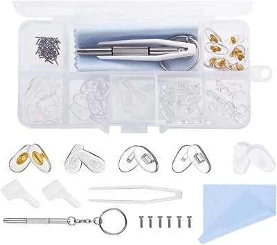 Skidoo 25 paires de plaquettes de nez antidérapantes en silicone avec tournevis. Découvrez DIAYTAR COTE D'IVOIRE, votre nouveau repère en ligne pour des achats malins à prix réduit. Parcourez notre catalogue diversifié de produits discount, allant de l'électroménager à l'informatique, en passant par la mode et les gadgets. Obtenez les meilleures offres sans sacrifier la qualité, le tout dans le confort de votre foyer.