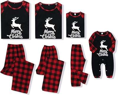 Ensemble pyjama assorti pour la famille de noël vêtements de nuit de noël. Préparez-vous à économiser gros avec DIAYTAR COTE D'IVOIRE  ! Notre boutique en ligne généraliste propose une large sélection de produits discount, des indispensables de la maison aux appareils électroménagers dernier cri, en passant par l'informatique et les articles de mode tendance. Ne manquez pas nos offres exceptionnelles !