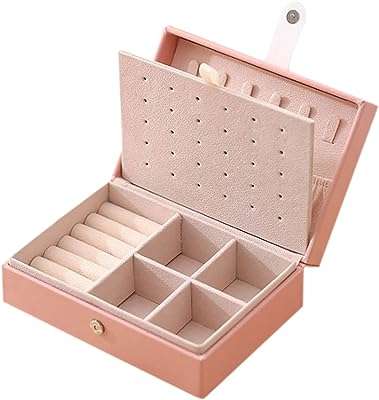 Galerie boîte à bijoux multifonctionnelle portable en cuir pu organisateur de grande. DIAYTAR COTE D'IVOIRE  - le secret des bonnes affaires en ligne. Simplifiez vos achats et réalisez des économies substantielles grâce à notre sélection éclectique comprenant des articles pour votre maison, des gadgets high-tech, des produits informatiques et des vêtements branchés, tous à des prix imbattables.