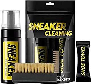 Kit de nettoyage de baskets de base avec mousse (100 ml) jaune 100. DIAYTAR COTE D'IVOIRE  - le paradis du shopping à prix cassé ! Parcourez notre catalogue en ligne et découvrez une multitude de produits à prix discount, allant des articles de la maison aux gadgets high-tech les plus branchés. Profitez de taux de remise incroyables sur tous vos achats.