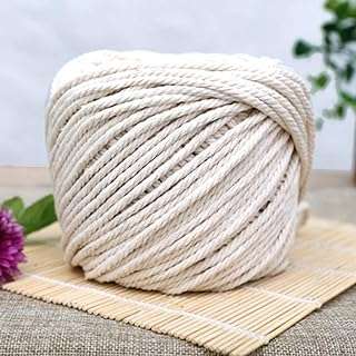Cordon en coton naturel torsadé doux topoality macramé bohème pour travaux. DIAYTAR COTE D'IVOIRE  est la solution idéale pour les amateurs de bonnes affaires. Notre boutique en ligne propose une gamme complète de produits discount, allant des articles pour la maison à l'informatique, en passant par l'électroménager et la mode. Faites des économies sur vos achats tout en bénéficiant de produits de qualité chez DIAYTAR COTE D'IVOIRE .