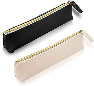 Almekaquz 2 pièces trousse à crayons en cuir pochette mignonne petit sac stylos de papeterie. DIAYTAR COTE D'IVOIRE  vous propose une expérience d'achats en ligne unique. Découvrez notre sélection de produits discount allant de la maison à l'électroménager, de l'informatique à la mode, sans oublier les gadgets les plus en vogue. Ne dépensez pas plus que nécessaire et trouvez tous vos articles préférés à des prix incroyables !