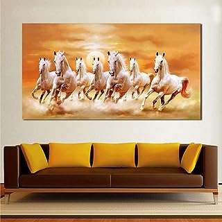 Yyjhmk sept animaux de cheval blanc en cours d'exécution décor à la maison. DIAYTAR COTE D'IVOIRE  - la destination ultime pour des achats en ligne pratiques et économiques. Découvrez notre large éventail de produits discount, allant des appareils ménagers aux technologies de pointe, en passant par la mode tendance, et profitez de nos offres imbattables pour réaliser des économies substantielles.