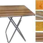 Table pliante à usage domestique avec cadre en aluminium. When it comes to finding discounted products, DIAYTAR COTE D'IVOIRE  is the name you can trust. Explore our wide range of household essentials, electronics, fashionable attire, and cutting-edge gadgets, all at prices that make shopping guilt-free. Experience ultimate savings without compromising on style or functionality.