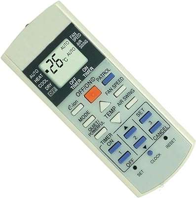 Télécommande de remplacement pour climatiseur panasonic a75c3058 a75c3068 a75c2988 a75c2604 a75c3169. DIAYTAR COTE D'IVOIRE  - Votre destination en ligne pour des achats malins. Avec notre sélection de produits discount, allant de la maison à l'électronique, de la mode à l'informatique, vous pouvez économiser tout en comblant vos besoins. Ne manquez pas nos offres spéciales et réalisez des économies considérables dès aujourd'hui!
