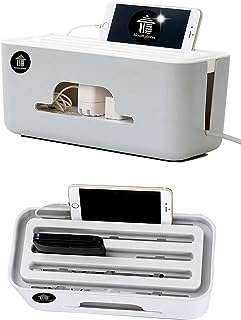 Boîte de rangement de câbles avancée bloom stores grande boîte avec dessus fendu pour téléphones. DIAYTAR COTE D'IVOIRE  - votre adresse en ligne pour des achats malins. Profitez de nos prix réduits sur une large gamme de produits, d'une sélection d'articles pour la maison aux dernières tendances de la mode, en passant par les équipements électroniques et les accessoires informatiques. Sans compromis sur la qualité, nous rendons le shopping abordable pour tous.