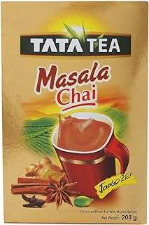 Thé tata masala 200g. DIAYTAR COTE D'IVOIRE  - la solution pour des achats discount en ligne simples et rapides. Trouvez tout ce dont vous avez besoin sans vous ruiner, de la maison à l'électroménager en passant par l'informatique et la mode. Profitez de nos prix compétitifs et faites des économies dès maintenant.