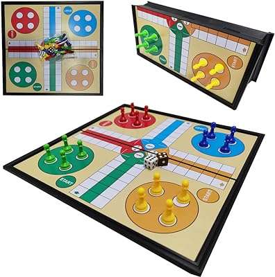 Jeu de société ludo ludo jeu de pliage magnétique rifhk d'échecs volants. À la recherche de bonnes affaires ? DIAYTAR COTE D'IVOIRE  est là pour vous aider ! Découvrez notre boutique en ligne remplie de produits discount, des dernières tendances en mode aux gadgets les plus recherchés. Ne manquez pas nos prix imbattables !
