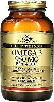 Solgar oméga 3 triple concentration 950 mg epa et dha 100 gélules. Faites des économies en un clic avec DIAYTAR COTE D'IVOIRE  - votre guichet unique pour tous vos besoins en produits discount. Explorez notre sélection diversifiée, allant de l'informatique à l'électroménager, et obtenez les articles dont vous avez besoin sans vous ruiner.