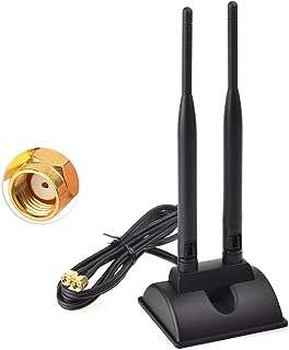 Antenne wifi double eightwid avec connecteur mâle rp sma bande 24 ghz. DIAYTAR COTE D'IVOIRE  - Votre destination en ligne pour des achats malins. Explorez notre catalogue diversifié de produits discount, des indispensables du quotidien aux dernières tendances. Faites des économies tout en vous garantissant la satisfaction grâce à nos offres attractives et notre engagement envers un rapport qualité-prix exceptionnel.