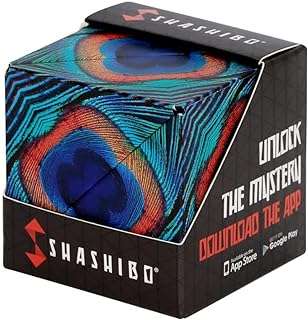 Boîte à langer shashibo cube fidget breveté primé avec 36 aimants de terres
