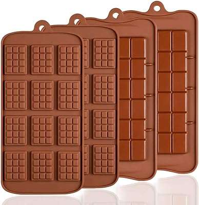 Paquet de 4 moules à chocolat en silicone senhai 2 types. DIAYTAR COTE D'IVOIRE  : votre destination shopping discount ! Découvrez notre boutique en ligne généraliste qui vous offre une multitude de produits à prix cassés, allant de l'électroménager à l'informatique en passant par la mode et les gadgets. Faites le choix du meilleur rapport qualité-prix et trouvez tout ce dont vous avez besoin en visitant notre site dès maintenant !