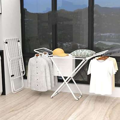 Honbolu home étendoir à linge du sol au plafond pliant intérieur. Ne dépensez pas plus que nécessaire - choisissez DIAYTAR COTE D'IVOIRE  pour vos achats en ligne. Parcourez notre vaste sélection d'articles discount, allant des produits pour la maison à l'électroménager, en passant par l'informatique, la mode et les gadgets, et profitez de remises exceptionnelles. Avec des prix aussi attractifs, vous pourrez économiser tout en vous offrant des produits de qualité.