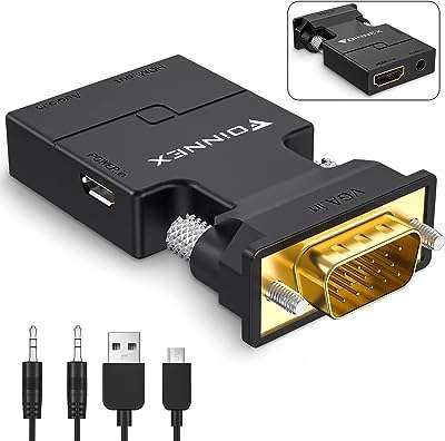 Adaptateur vga vers hdmi (sortie connecteur d'entrée hdmi) adaptateur actif mâle femelle prenant en charge. Vous recherchez des produits discount de qualité garantie ? Ne cherchez plus ! DIAYTAR COTE D'IVOIRE  propose une vaste sélection d'articles de maison, d'électronique, d'informatique, de mode et bien plus encore, le tout à des prix compétitifs pour satisfaire tous vos besoins.