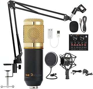 Le microphone à condensateur mohrim bm800 pour ordinateur et studio avec carte son v8. Naviguez dans notre boutique en ligne DIAYTAR COTE D'IVOIRE  pour découvrir une sélection exceptionnelle de produits discount. De l'électroménager aux articles de mode en passant par l'informatique et les gadgets, vous trouverez tout ce dont vous avez besoin pour satisfaire vos envies tout en restant dans votre budget.