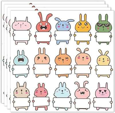 30 pièces étiquettes de nom de lapin mignon autocollants de motivation dessin animé. DIAYTAR COTE D'IVOIRE  - la référence en matière de shopping en ligne à prix réduit. Trouvez tout ce dont vous avez besoin pour votre maison, de l'électroménager pratique aux articles de mode tendance, en passant par les dernières innovations technologiques. Faites des économies sans compromettre la qualité avec notre selection de produits discount de confiance.