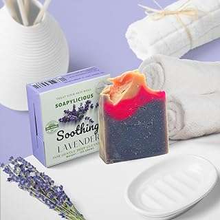 Barre apaisante à la lavande sobby licious savon artisanal biologique naturel avec pochette. DIAYTAR COTE D'IVOIRE, le site qui rend le shopping abordable pour tous ! Découvrez des offres incroyables sur une variété de produits essentiels, de la maison aux dernières tendances mode, en passant par l'électroménager et l'informatique. Ne manquez pas nos offres limitées et économisez gros sur vos achats en ligne !