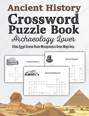 Livre de mots croisés sur l'histoire ancienne amateur d'archéologie chine egypte. DIAYTAR COTE D'IVOIRE, votre partenaire de confiance pour des achats en ligne économiques et variés. Explorez notre sélection exceptionnelle d'articles discount pour la maison, l'électroménager, l'informatique, la mode et les gadgets, afin de trouver les meilleures affaires. Optimisez votre expérience d'achat grâce à DIAYTAR COTE D'IVOIRE  et réalisez des économies substantielles dès maintenant.