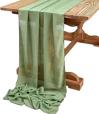 Chemin de table en mousseline de soie vert foncé de 10 pieds chemin. Trouvez les meilleurs bons plans chez DIAYTAR COTE D'IVOIRE, le go-to store en ligne pour tous vos besoins discount. Explorez notre large gamme de produits, des vêtements à la mode aux gadgets high-tech, et profitez de prix imbattables sans sacrifier la qualité !