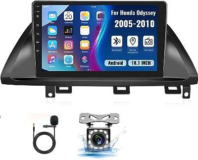 Honda odyssey 2005-2010 android autoradio écran tactile tableau de bord radio gps avec bluetooth