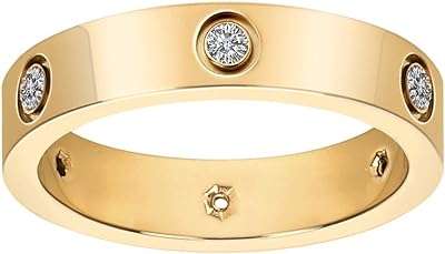 Bague classique et élégante en titane plaqué or 18 carats pour femmes. Vous cherchez des produits discount de qualité ? Ne cherchez plus, DIAYTAR COTE D'IVOIRE  est là pour vous. Notre boutique en ligne généraliste propose une large gamme d'articles allant de la maison à l'informatique en passant par l'électroménager et la mode. Faites des économies sans compromettre la qualité grâce à notre sélection minutieusement choisie de produits à prix réduits. Profitez des avantages du shopping en ligne avec DIAYTAR COTE D'IVOIRE .