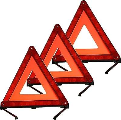 Kit de sécurité triangulaire d'avertissement réfléchissant d'urgence unique paquet de 3. Découvrez DIAYTAR COTE D'IVOIRE  et profitez de notre sélection exceptionnelle de produits discount à des prix imbattables. Que vous recherchiez des appareils électroménagers de qualité, des gadgets high-tech dernier cri ou des accessoires de mode à petit prix, vous trouverez tout cela dans notre boutique en ligne.