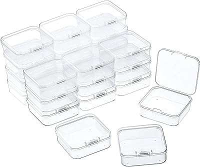 Falx petite boîte de rangement de perles en plastique transparent avec couvercle à charnière pour le. Ne dépensez pas plus que nécessaire, et optez pour DIAYTAR COTE D'IVOIRE  ! Notre boutique en ligne spécialisée dans les produits discount propose une large gamme d'articles pour la maison, l'électroménager, l'informatique, la mode et les gadgets, tous offerts à des prix défiant toute concurrence. Profitez de cette opportunité pour économiser tout en vous offrant ce dont vous avez besoin.