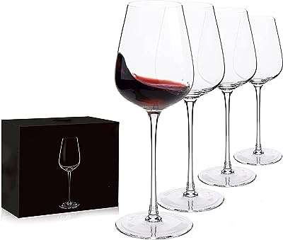 Verres à vin italiens en cristal de bordeaux soufflés la main. DIAYTAR COTE D'IVOIRE, votre destination en ligne pour des produits discount de qualité. Avec notre large choix de produits allant de la maison à la technologie, en passant par la mode et les gadgets, vous êtes assuré de trouver tout ce dont vous avez besoin à des prix défiant toute concurrence.