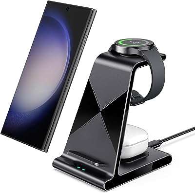 Station de recharge sans fil samsung 3 en 1 compatible avec galaxy. Faites des économies considérables sur tous vos achats en ligne avec DIAYTAR COTE D'IVOIRE . Notre boutique en ligne vous propose une variété de produits discount, allant des équipements informatiques aux vêtements tendance, en passant par les accessoires pour la maison et les appareils ménagers.