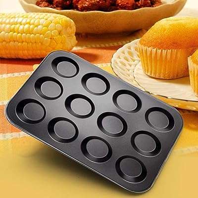 Moule à cupcakes en acier au carbone antiadhésif 12 cavités muffins. Explorez DIAYTAR COTE D'IVOIRE  et économisez gros sur une variété de produits pour la maison, y compris des appareils électroménagers dernier cri, des gadgets innovants et des articles à la mode, à des tarifs imbattables.