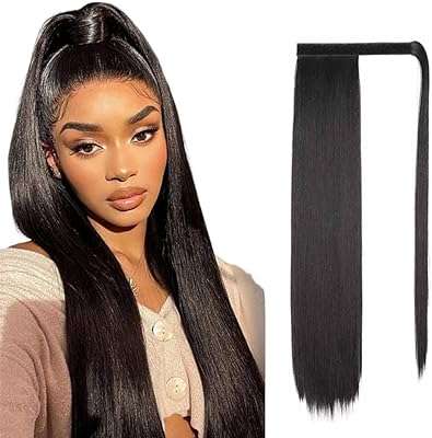 Goodern extensions de queue de cheval droites queues longues naturelles faits saillants. DIAYTAR COTE D'IVOIRE  est la solution idéale pour les amateurs de bonnes affaires. Notre boutique en ligne propose une gamme complète de produits discount, allant des articles pour la maison à l'informatique, en passant par l'électroménager et la mode. Faites des économies sur vos achats tout en bénéficiant de produits de qualité chez DIAYTAR COTE D'IVOIRE .