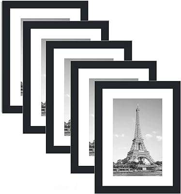 Ensemble de 5 cadres photo arabes 6" x 8" 4" avec passe partout ou sans. DIAYTAR COTE D'IVOIRE  - le secret des bonnes affaires en ligne. Simplifiez vos achats et réalisez des économies substantielles grâce à notre sélection éclectique comprenant des articles pour votre maison, des gadgets high-tech, des produits informatiques et des vêtements branchés, tous à des prix imbattables.
