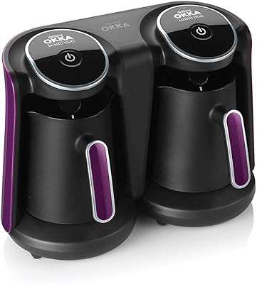 Machine à café turque arzum okka minio duo violet noir et violet. DIAYTAR COTE D'IVOIRE  - votre guichet unique pour des produits discount dans tous les domaines. Redécorez votre maison, améliorez votre cuisine, restez à la pointe de la mode et profitez des derniers gadgets, le tout à des prix exceptionnels. Dites adieu aux achats coûteux et bienvenue aux bonnes affaires !
