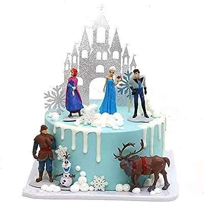 Ensemble de 6 décorations de gâteaux congelés pour décoration de gâteau de fête d'anniversaire. Parcourez notre magasin en ligne DIAYTAR COTE D'IVOIRE  et profitez de nos offres incroyables sur une large gamme de produits. Trouvez tout ce dont vous avez besoin, de l'électroménager à l'informatique, et restez à la mode sans vous ruiner grâce à nos articles à prix réduits.