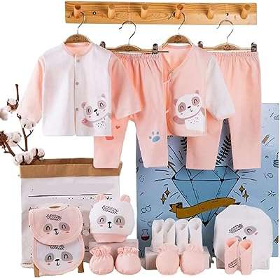 Coffret cadeau pour nouveau né coffret cadeaux pour filles et garçons ensemble d'accessoires de luxe en coton. Trouvez tout ce dont vous avez besoin à prix réduit chez DIAYTAR COTE D'IVOIRE . Notre boutique en ligne propose une large gamme de produits discount, de la décoration pour la maison aux appareils électroménagers, en passant par l'informatique et les dernières tendances de la mode. Explorez notre collection maintenant et profitez pleinement de nos tarifs avantageux !