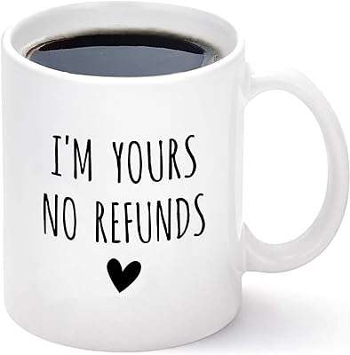 Je suis à toi tasse en céramique aucun remboursement cadeau de saint valentin pour lui et. DIAYTAR COTE D'IVOIRE  - le paradis du shopping à prix cassé ! Parcourez notre catalogue en ligne et découvrez une multitude de produits à prix discount, allant des articles de la maison aux gadgets high-tech les plus branchés. Profitez de taux de remise incroyables sur tous vos achats.