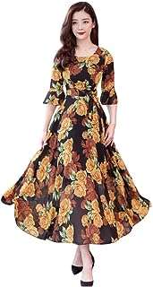 Robe longue à manches mi longues et col rond pour femme imprimé. Plongez dans l'univers économique de DIAYTAR COTE D'IVOIRE, votre boutique en ligne incontournable pour les bonnes affaires. Parcourez notre sélection abondante de produits discount allant de la maison à l'électroménager, en passant par l'informatique et la mode. Économisez dès maintenant sur tous vos achats chez DIAYTAR COTE D'IVOIRE !