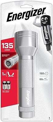 Lampe de poche led energizer métal piles incluses 135 lumens 6. DIAYTAR COTE D'IVOIRE  - la solution pour des achats discount en ligne simples et rapides. Trouvez tout ce dont vous avez besoin sans vous ruiner, de la maison à l'électroménager en passant par l'informatique et la mode. Profitez de nos prix compétitifs et faites des économies dès maintenant.