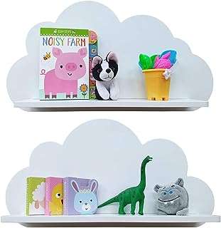 Étagères flottantes cloud pour chambre d'enfant (paire 2 étagères) étagères garçons et filles. Votre satisfaction et votre budget sont nos priorités chez DIAYTAR COTE D'IVOIRE, la boutique en ligne où vous trouverez tout ce dont vous avez besoin à prix mini. Explorez notre vaste sélection de produits discount, des articles pour la maison aux accessoires high-tech en passant par les dernières tendances en mode. Profitez de nos offres exceptionnelles et faites des économies en toute confiance !