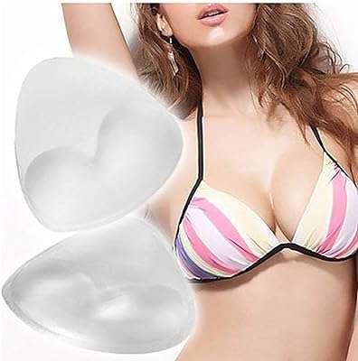 Inserts de soutien gorge en silicone transparent coussinets push up améliorés imperméables. DIAYTAR COTE D'IVOIRE  est votre complice pour des achats malins. Explorez notre boutique en ligne et dénichez des affaires incroyables sur une gamme variée de produits, allant de l'informatique à la maison en passant par la mode. Optez pour des produits de qualité à prix discount, sans compromis.
