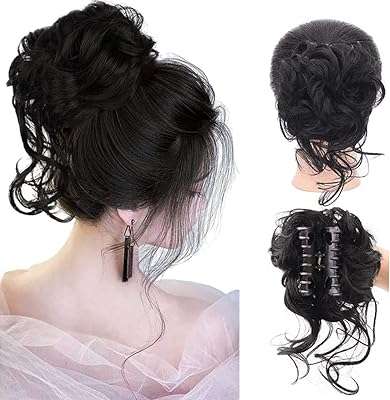 Goodern 2 pièces extensions de cheveux chignon désordonné pince à griffes. Recherchez-vous des produits de qualité sans vous ruiner ? DIAYTAR COTE D'IVOIRE  est là pour vous ! Notre boutique en ligne propose une large gamme de produits discount, de la maison à l'électroménager en passant par l'informatique, la mode et les gadgets. Faites des économies avec nous !