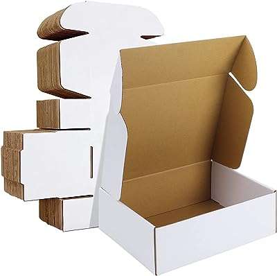Boîte d'expédition en carton ondulé blanc horlimer 12" x 9" 4" paquet de 20. DIAYTAR COTE D'IVOIRE, votre partenaire de shopping discount en ligne, regroupe une large gamme de produits à prix cassés pour tous les amateurs de bonnes affaires. Faites des économies sur vos achats de la maison à l'électroménager, de l'informatique à la mode, grâce à DIAYTAR COTE D'IVOIRE !