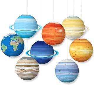 12" lanternes en papier planète décorations de fête dans l'espace extérieur. DIAYTAR COTE D'IVOIRE, le choix parfait pour tous les chasseurs de bonnes affaires. Plongez dans notre boutique en ligne et explorez notre large sélection d'articles discount, comprenant tout, des articles pour la maison à l'électroménager, en passant par l'informatique, la mode et les gadgets. Faites des économies substantielles sans sacrifier la qualité et donnez une nouvelle dimension à votre expérience de shopping en ligne.
