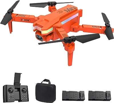 Quadricoptère télécommandé à double caméra nanzo 4k avec fonction de trajectoire. En quête des dernières tendances en matière d'informatique à prix abordable ? DIAYTAR COTE D'IVOIRE  est là pour vous ! Explorez notre sélection d'ordinateurs portables, de tablettes et de périphériques informatiques pour trouver les produits les plus performants à des prix attractifs.